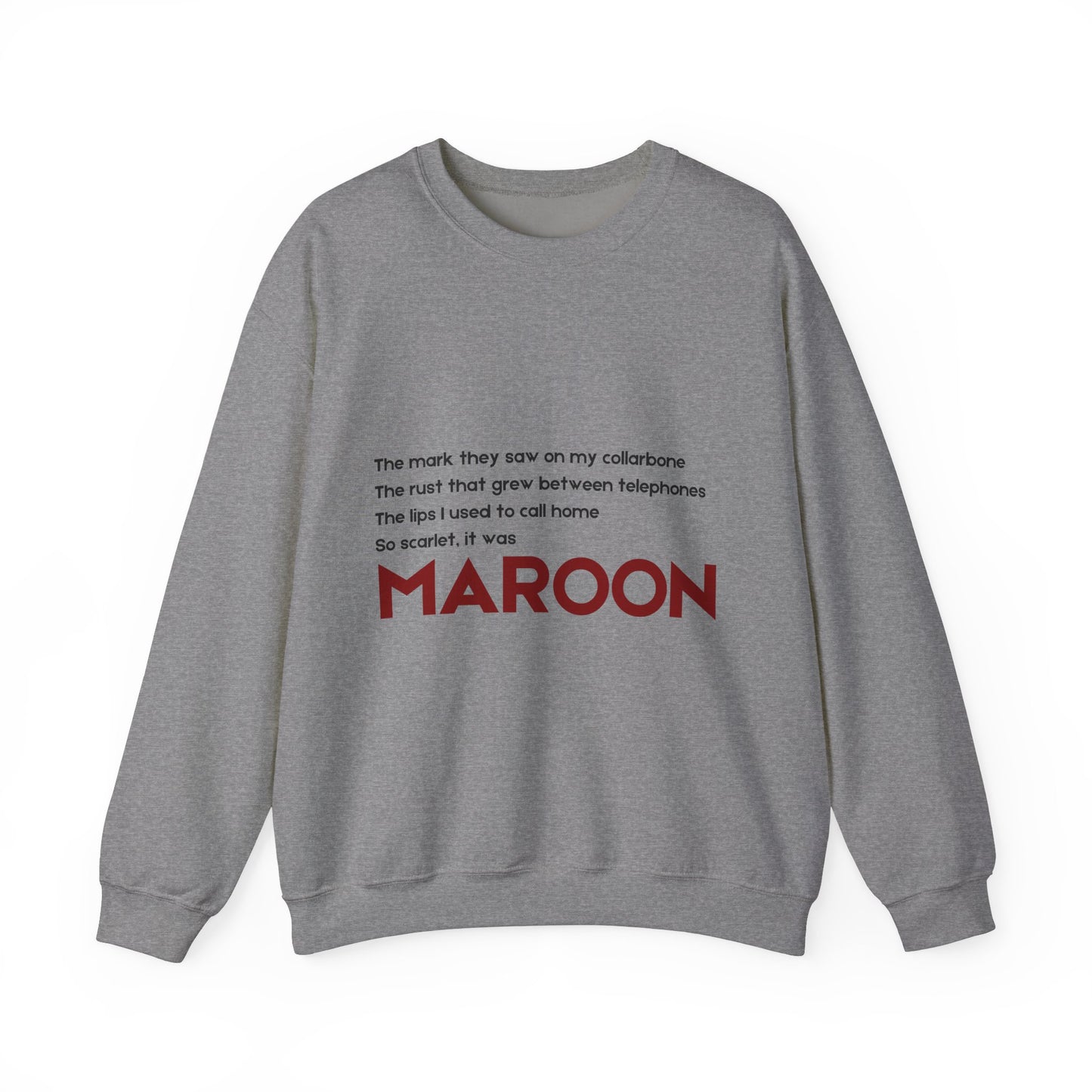 MAROON Crewneck Sweatshirt