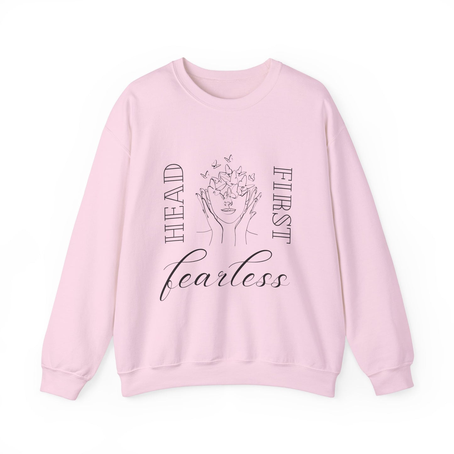 Head First, Fearless Crewneck Sweatshirt