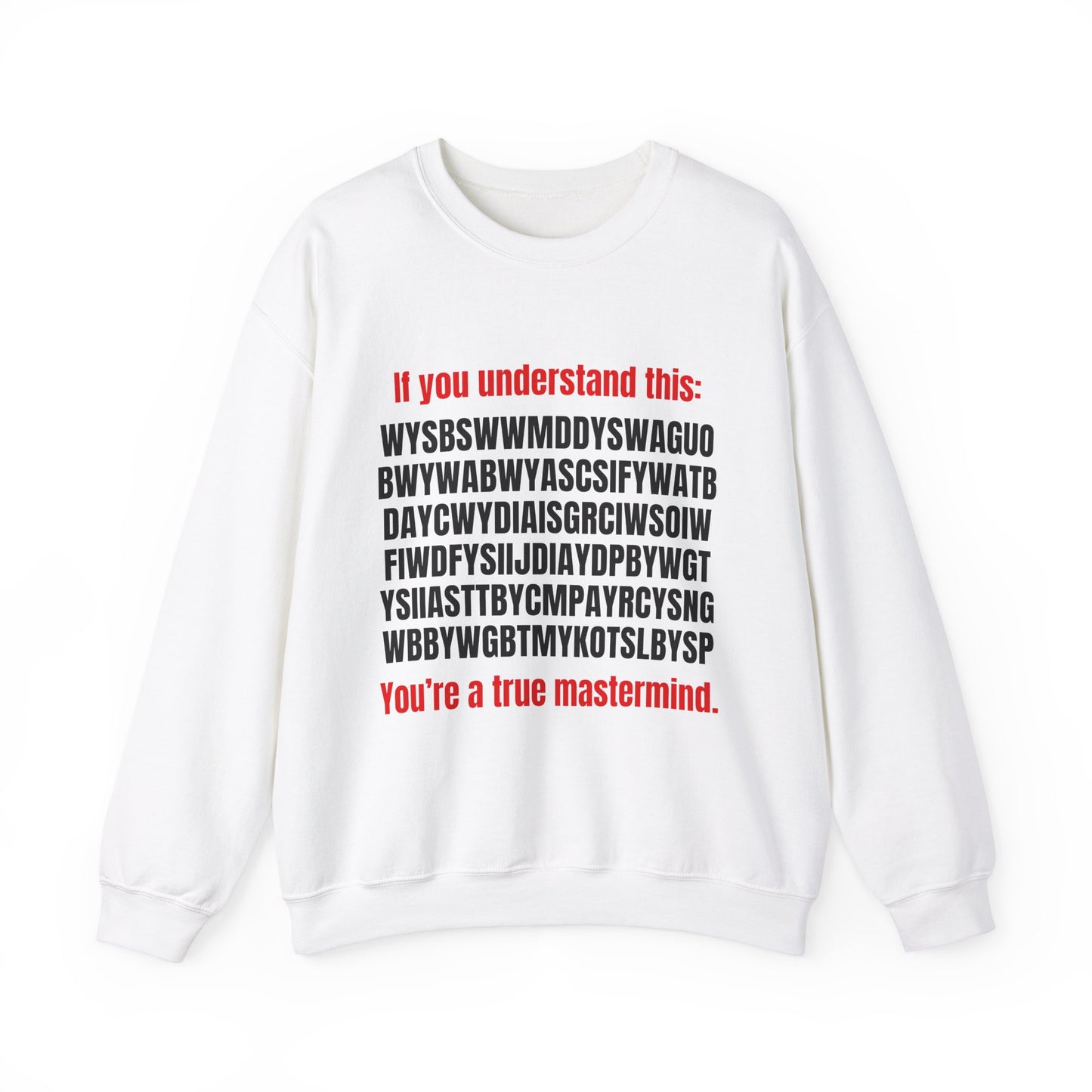 True Mastermind Crewneck Sweatshirt