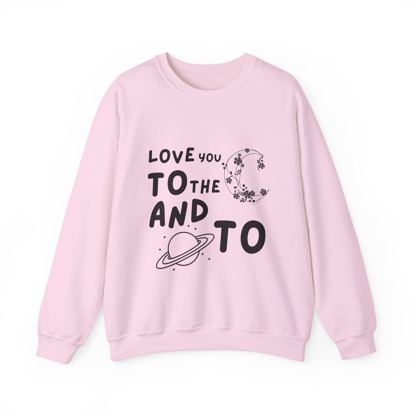Love You To The Moon Crewneck Sweatshirt