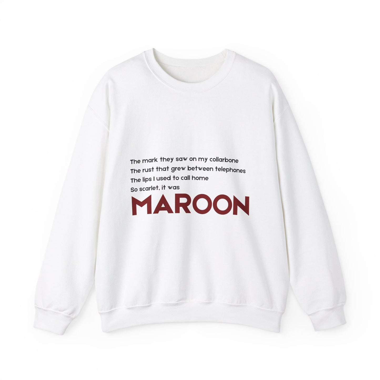 MAROON Crewneck Sweatshirt