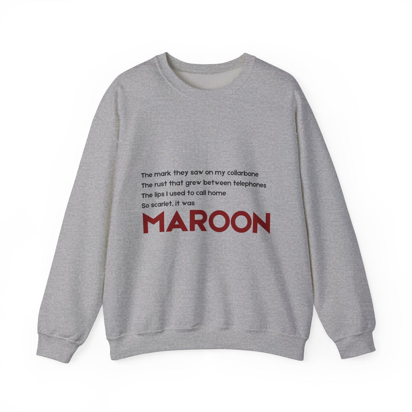 MAROON Crewneck Sweatshirt