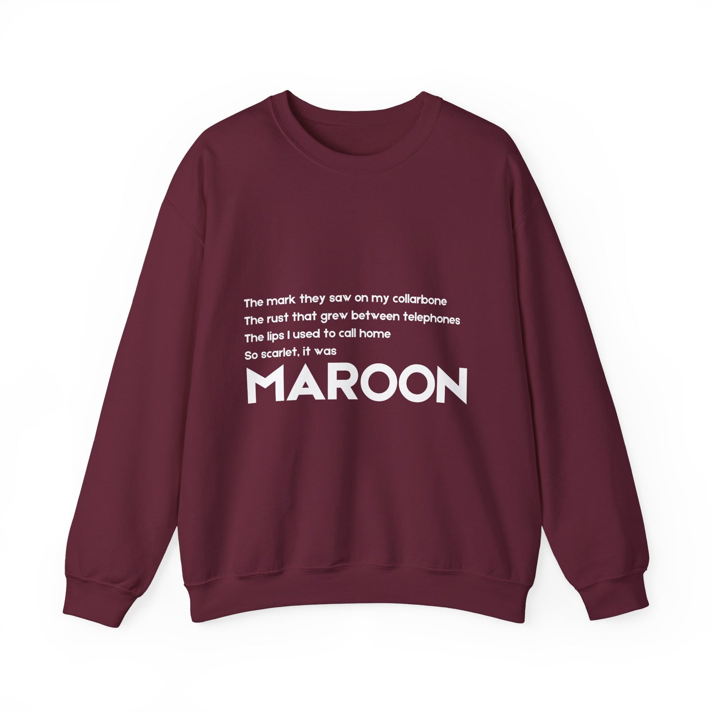 MAROON Crewneck Sweatshirt