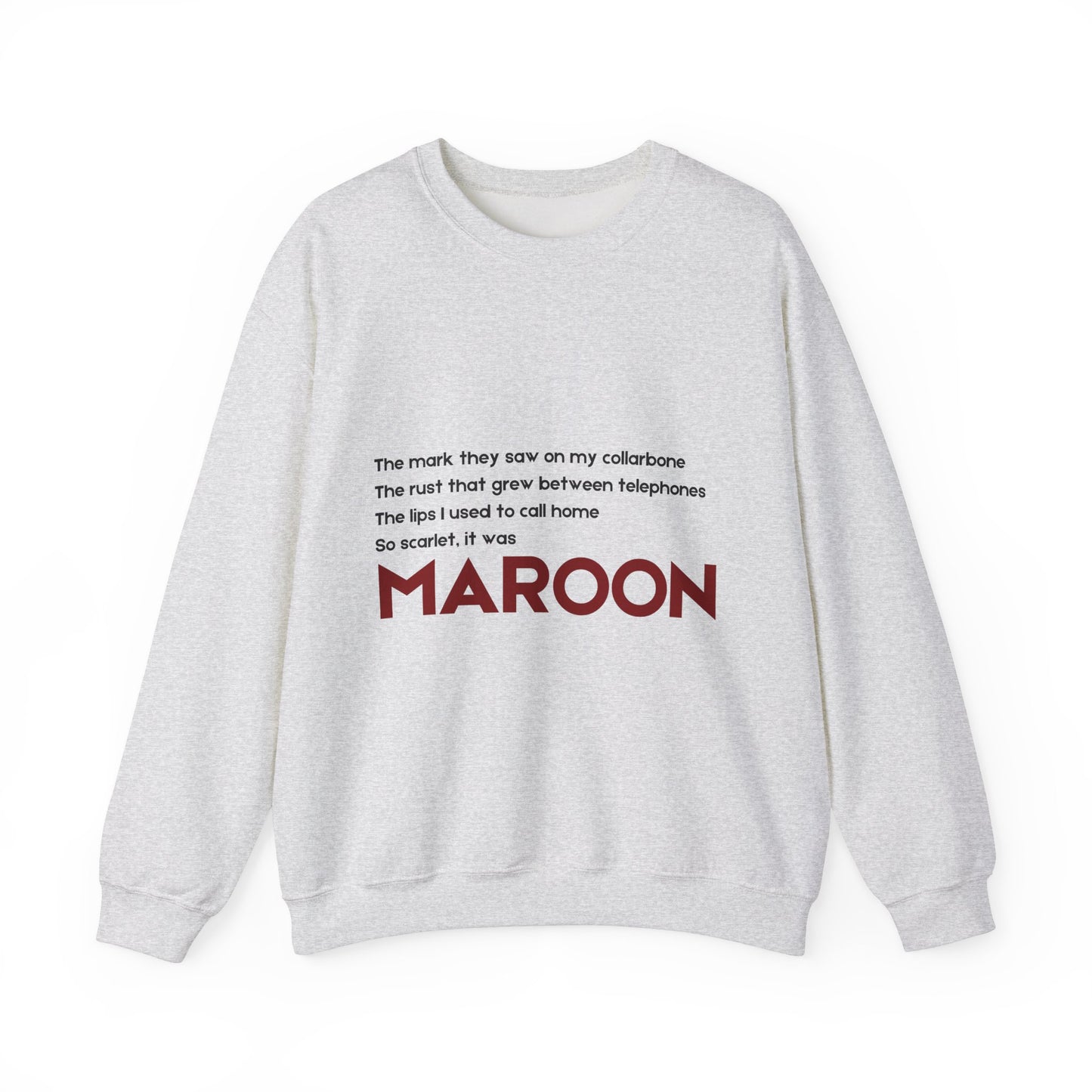 MAROON Crewneck Sweatshirt