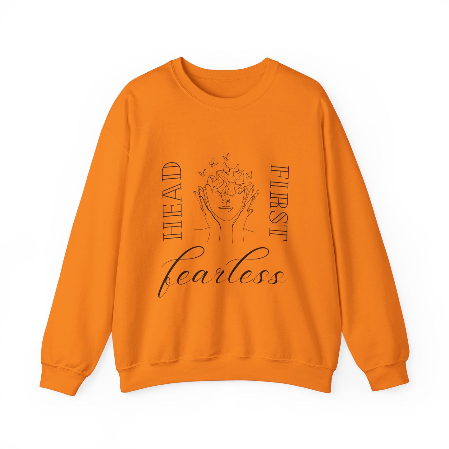 Head First, Fearless Crewneck Sweatshirt