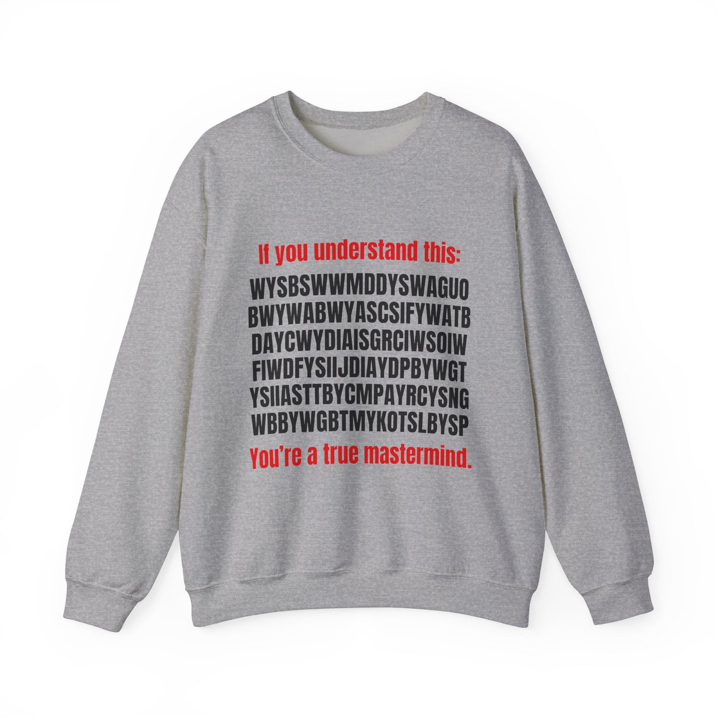 True Mastermind Crewneck Sweatshirt