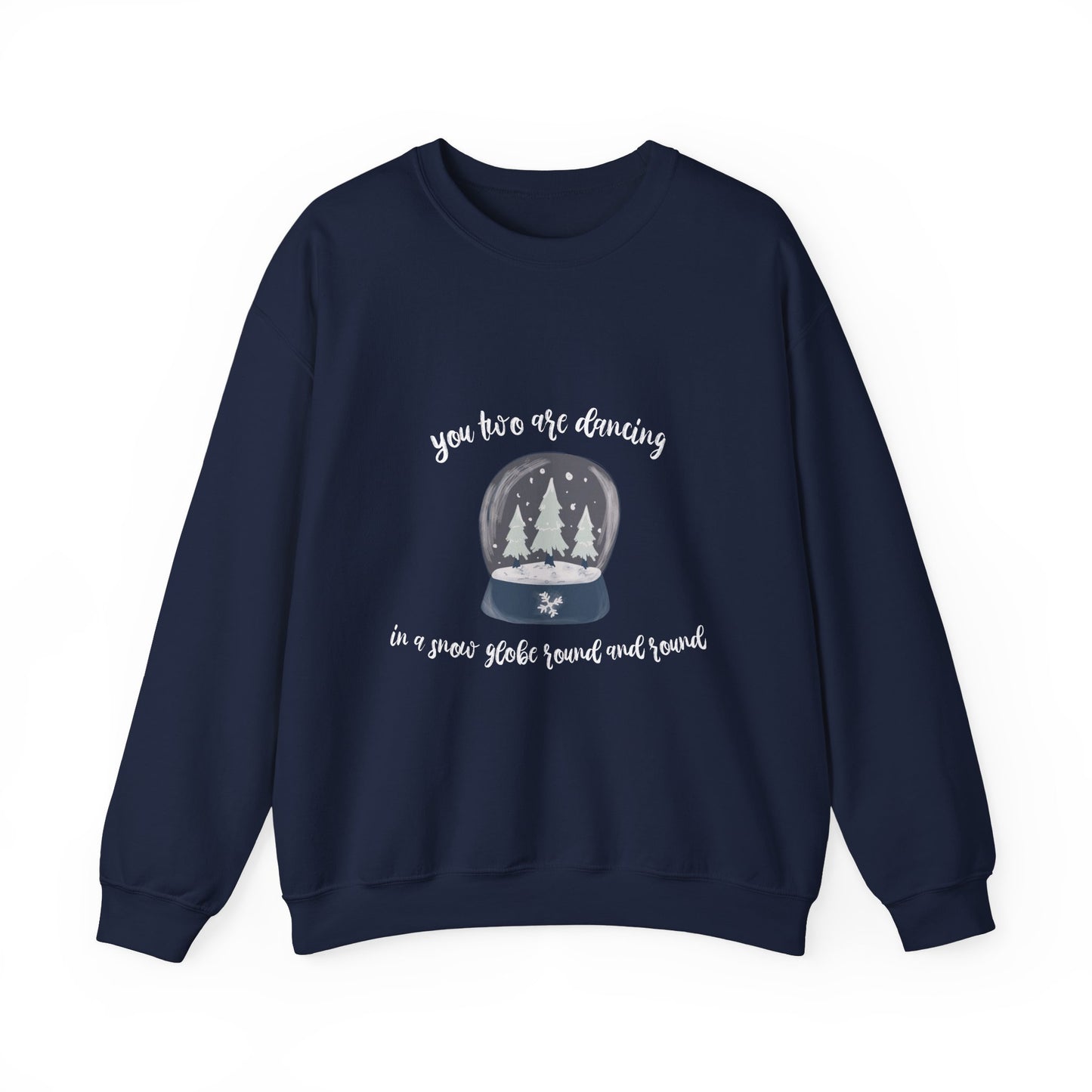 Dancing In A Snow Globe Crewneck Sweatshirt