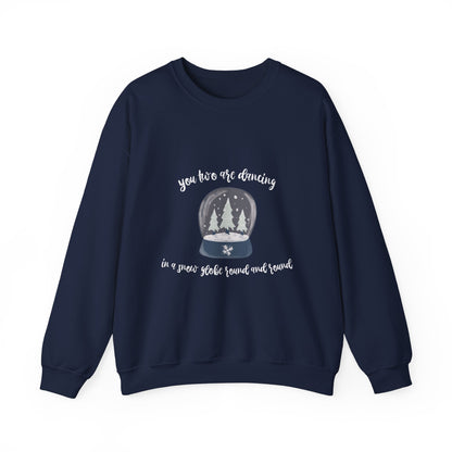 Dancing In A Snow Globe Crewneck Sweatshirt