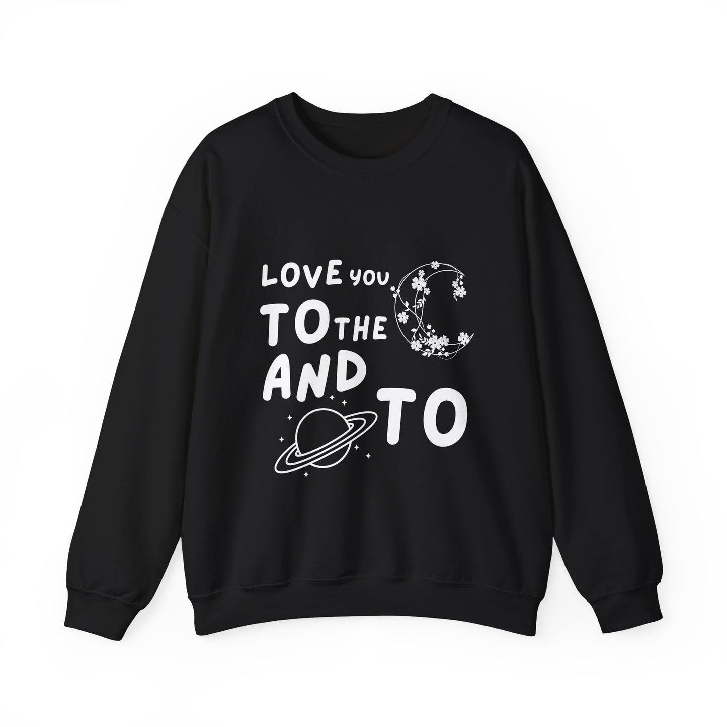Love You To The Moon Crewneck Sweatshirt