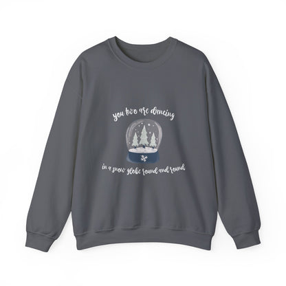 Dancing In A Snow Globe Crewneck Sweatshirt