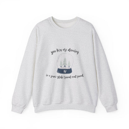 Dancing In A Snow Globe Crewneck Sweatshirt