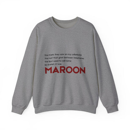 MAROON Crewneck Sweatshirt