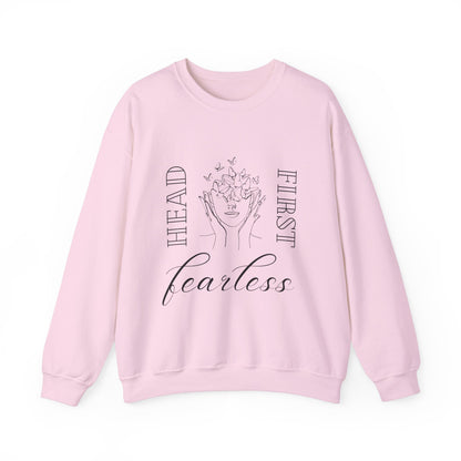 Head First, Fearless Crewneck Sweatshirt