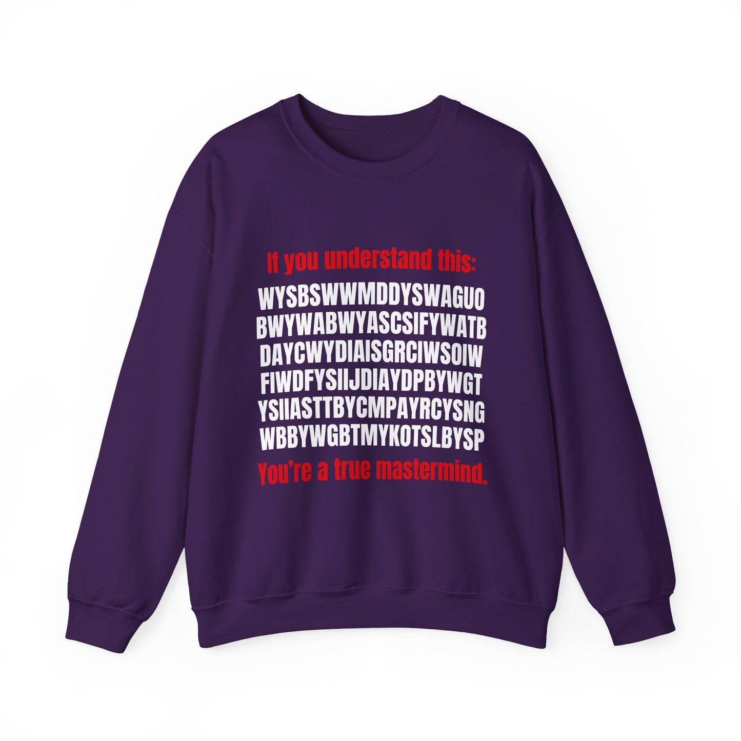 True Mastermind Crewneck Sweatshirt