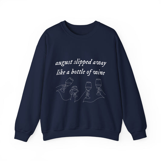 august slipped away Crewneck Sweatshirt