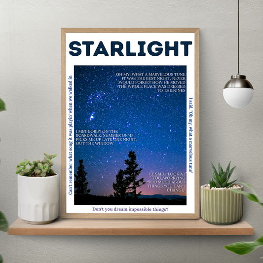 Starlight – Aesthetic Poster