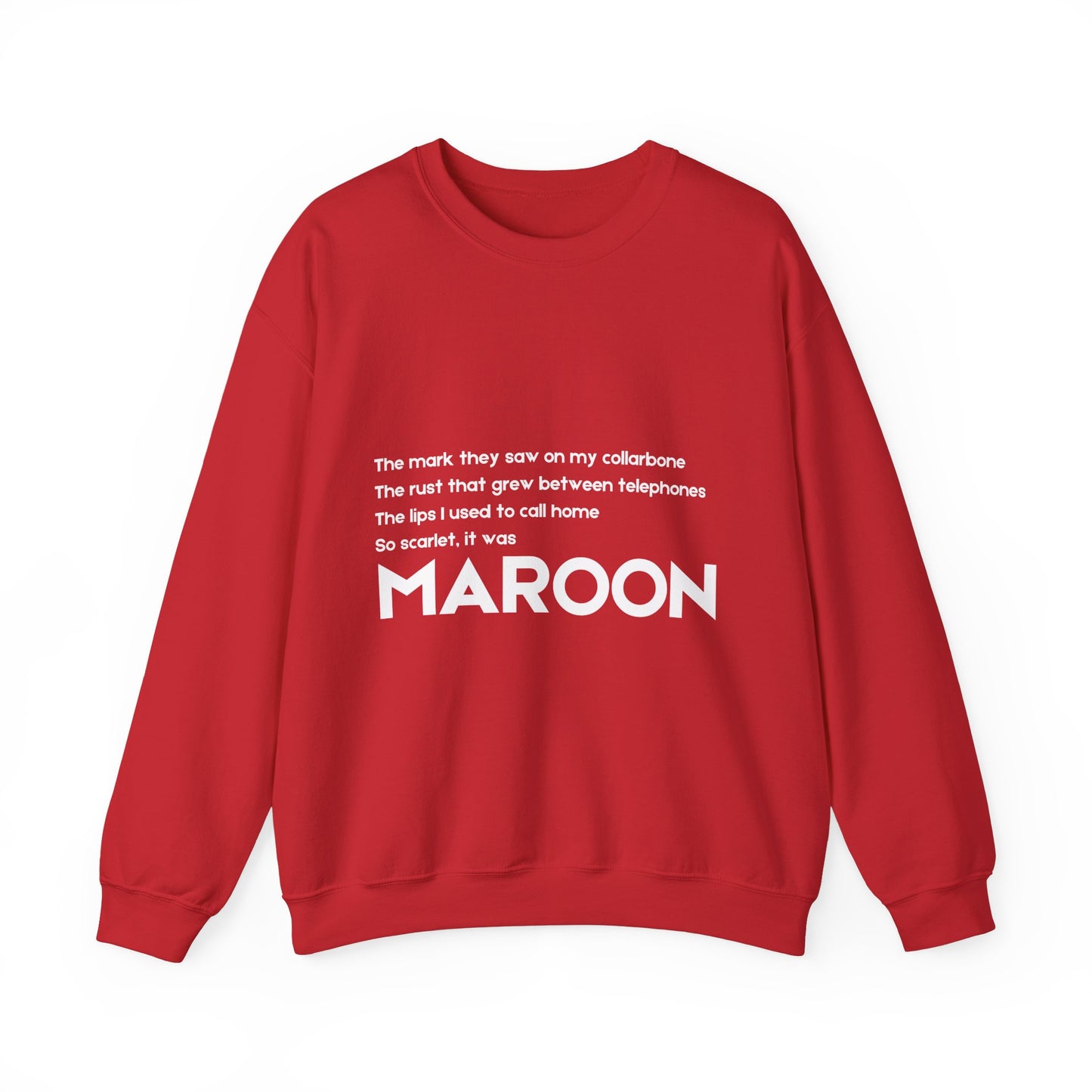 MAROON Crewneck Sweatshirt