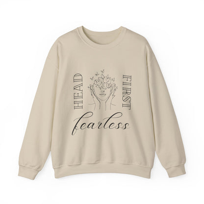 Head First, Fearless Crewneck Sweatshirt