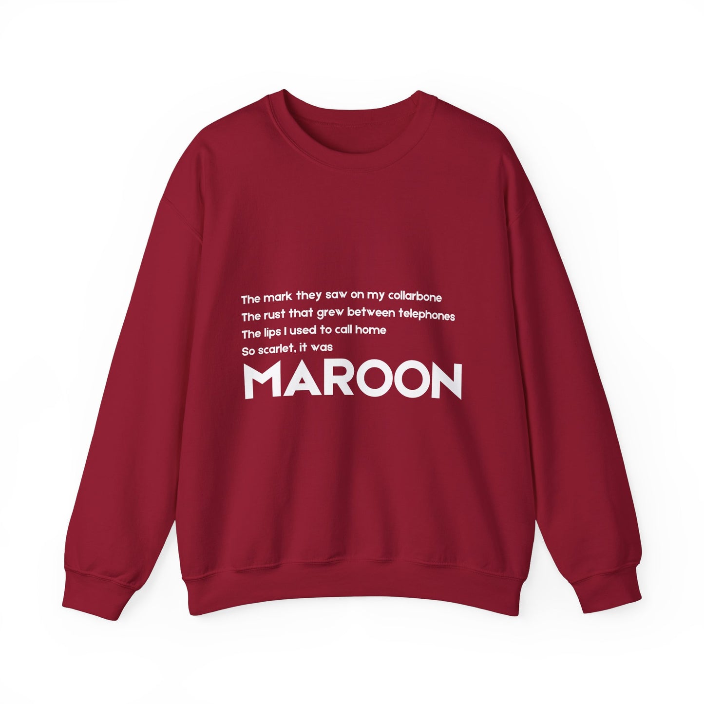 MAROON Crewneck Sweatshirt
