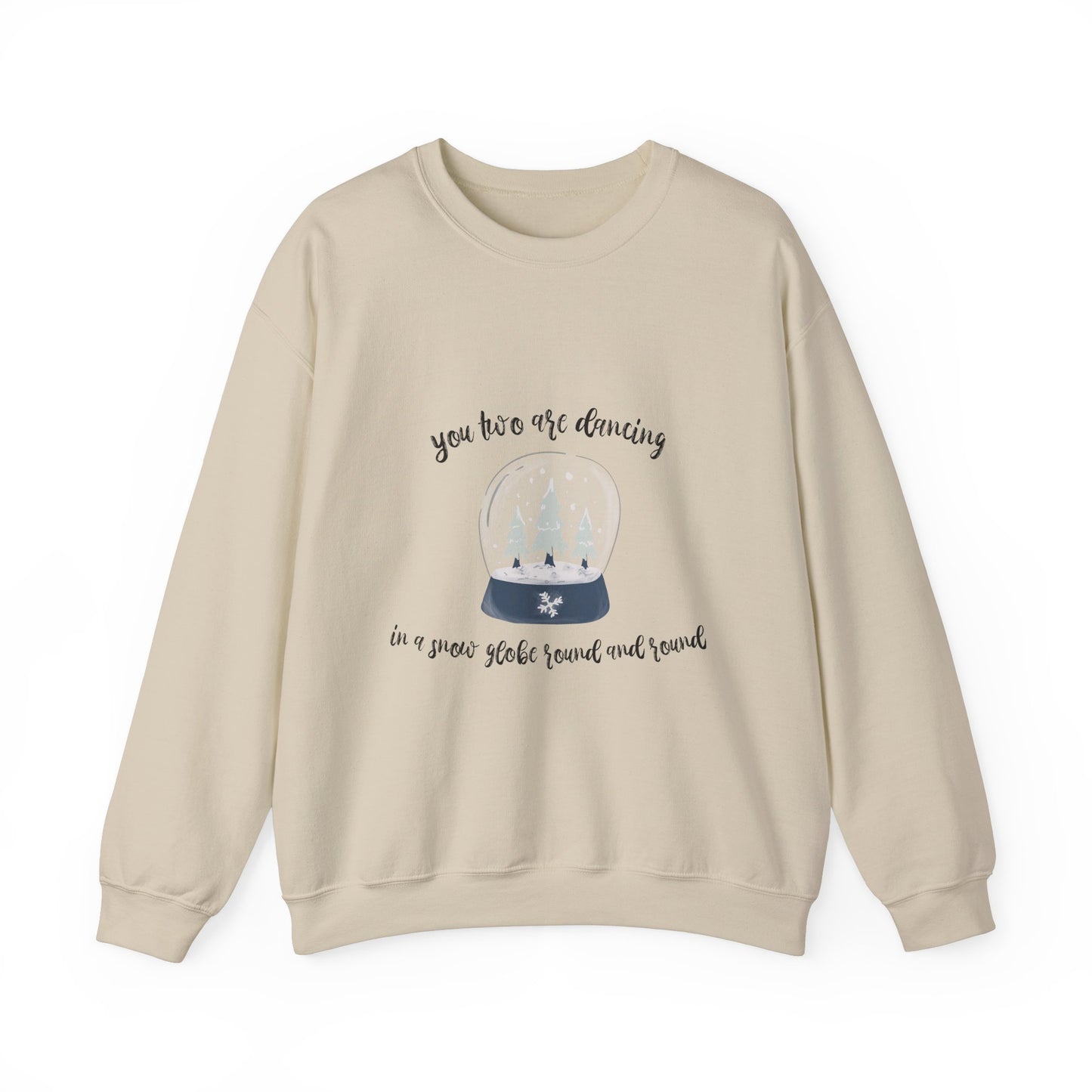 Dancing In A Snow Globe Crewneck Sweatshirt