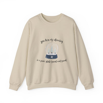 Dancing In A Snow Globe Crewneck Sweatshirt