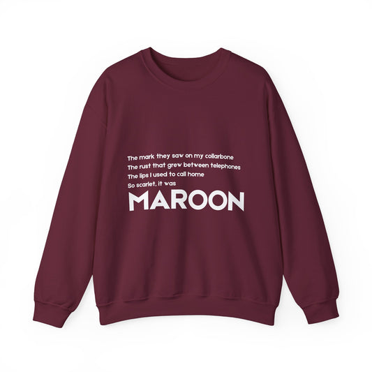 MAROON Crewneck Sweatshirt