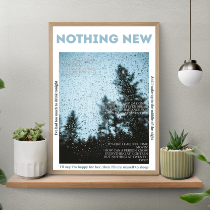 Nothing New – Aesthetic Poster