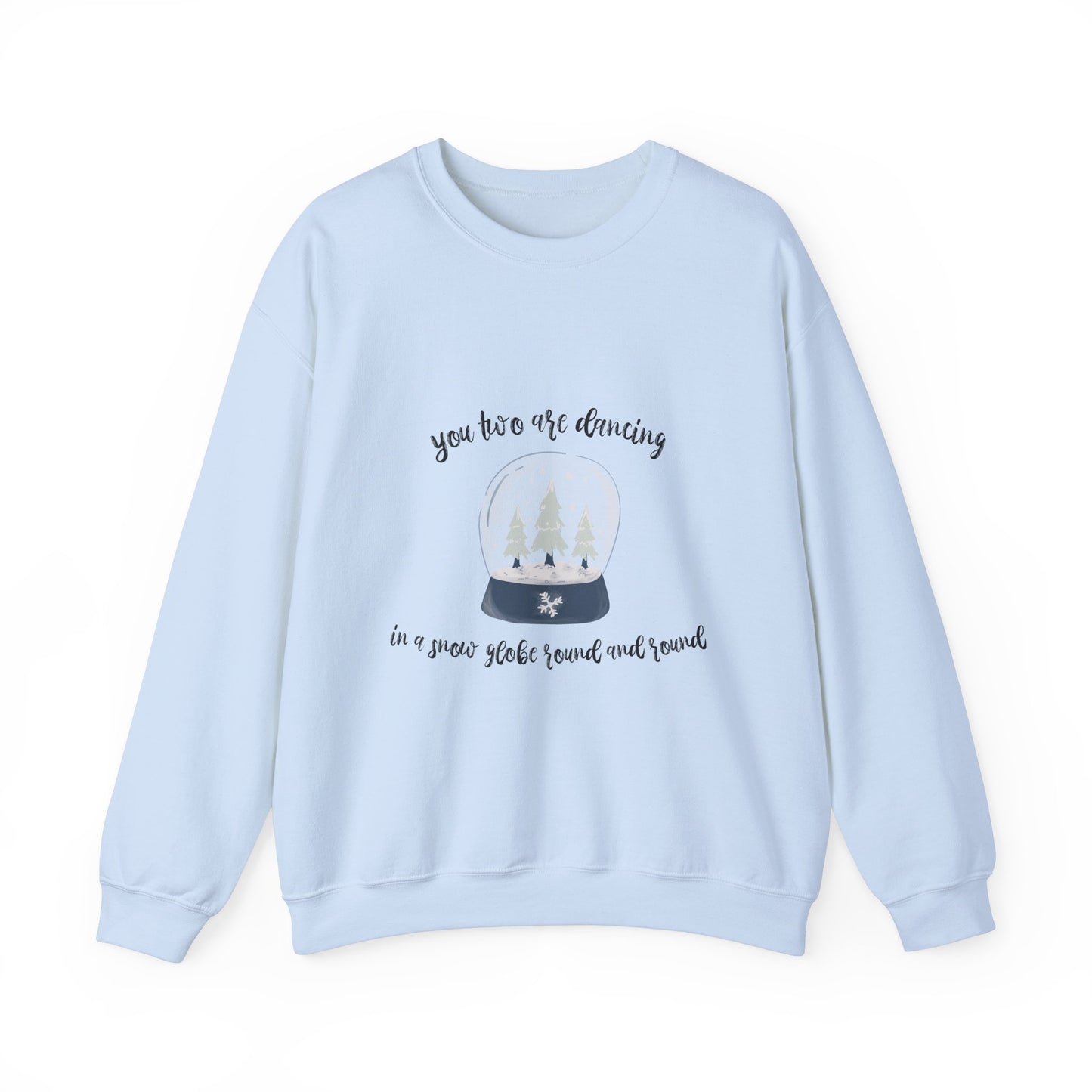 Dancing In A Snow Globe Crewneck Sweatshirt