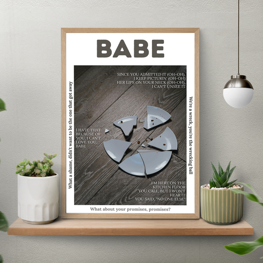 Babe – Aesthetic Poster