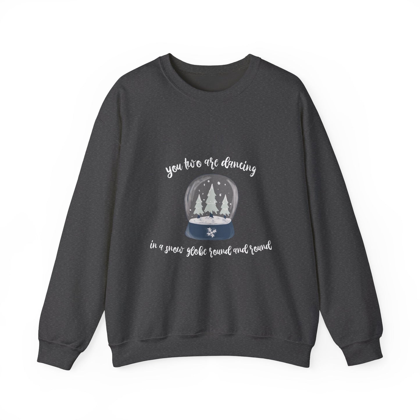 Dancing In A Snow Globe Crewneck Sweatshirt