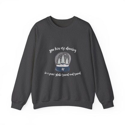 Dancing In A Snow Globe Crewneck Sweatshirt