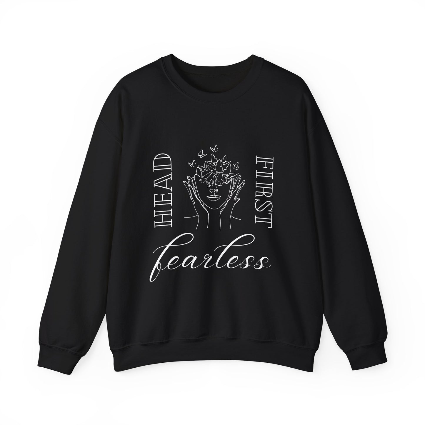 Head First, Fearless Crewneck Sweatshirt