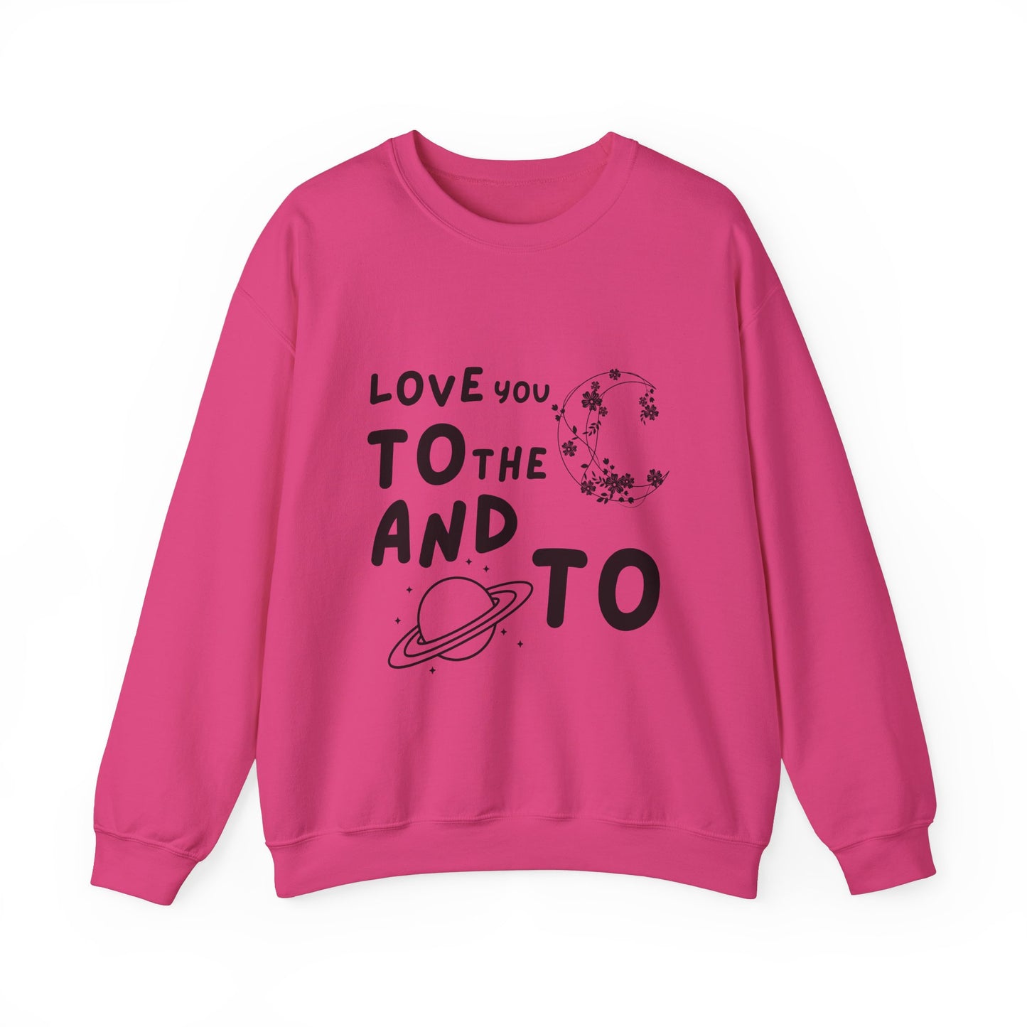 Love You To The Moon Crewneck Sweatshirt