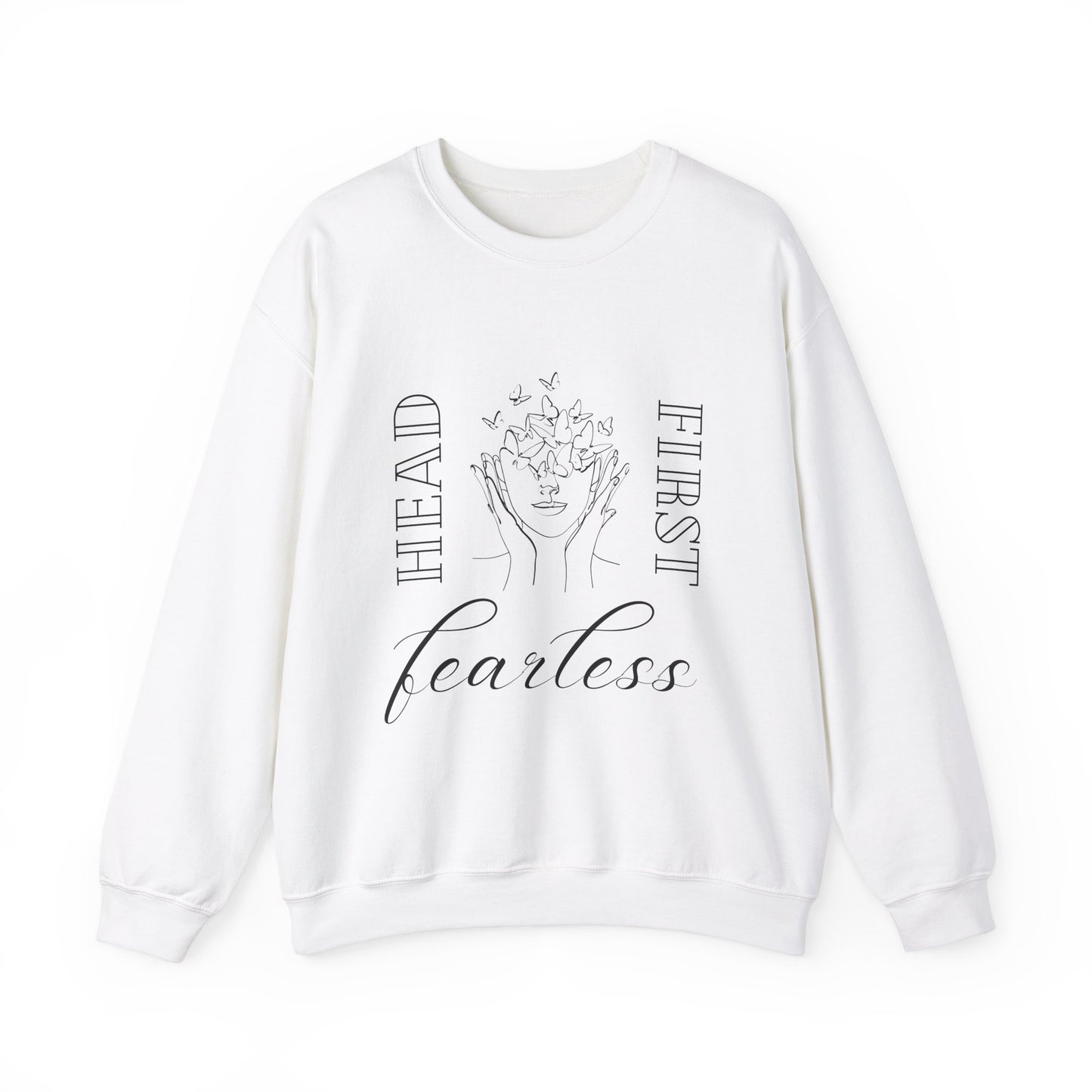 Head First, Fearless Crewneck Sweatshirt