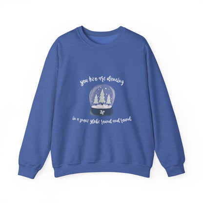 Dancing In A Snow Globe Crewneck Sweatshirt