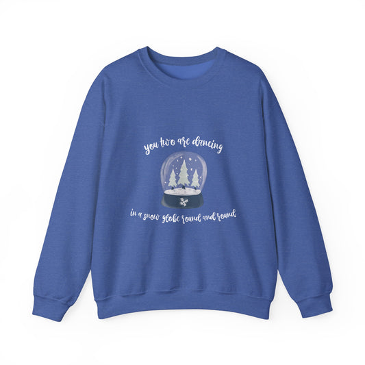 Dancing In A Snow Globe Crewneck Sweatshirt