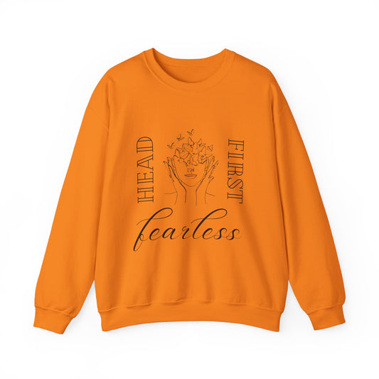 Head First, Fearless Crewneck Sweatshirt