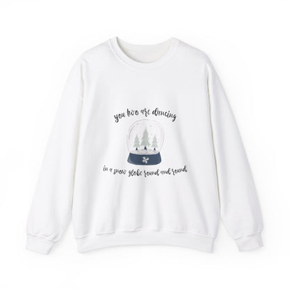 Dancing In A Snow Globe Crewneck Sweatshirt