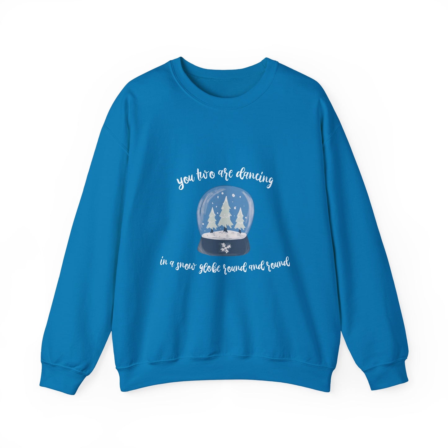 Dancing In A Snow Globe Crewneck Sweatshirt