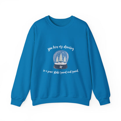 Dancing In A Snow Globe Crewneck Sweatshirt