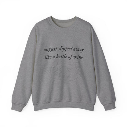 august slipped away Crewneck Sweatshirt