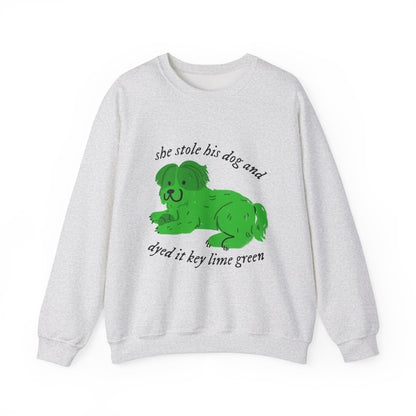 She Stole His Dog Crewneck Sweatshirt